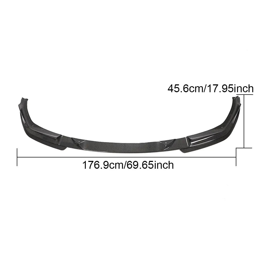 Carbon Fiber G20 M Sport Front Bumper Lip for BMW G20 M TECH Sedan 2019-2020