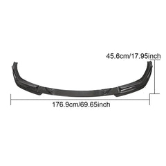 Carbon Fiber G20 M Sport Front Bumper Lip for BMW G20 M TECH Sedan 2019-2020