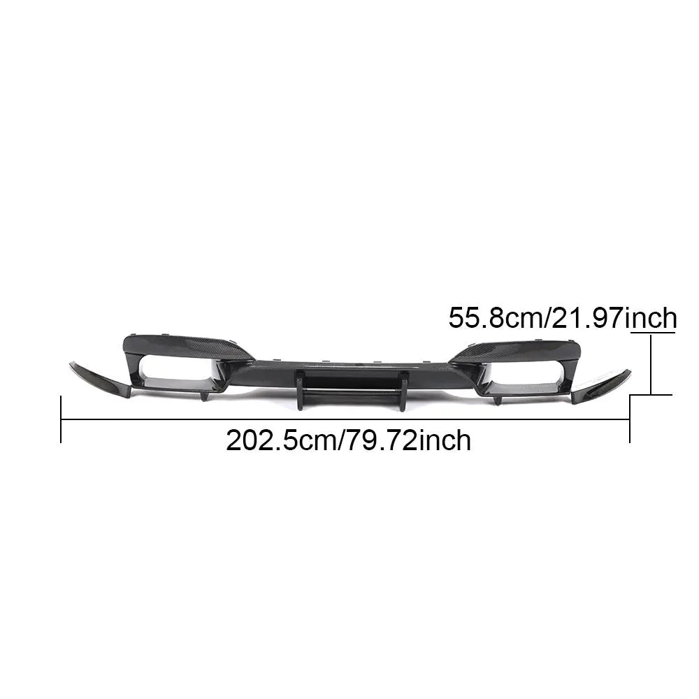 Carbon Fiber Rear Spoiler Diffuser for BMW F06 F12 F13 M6 Gran Coupe 2013-2019