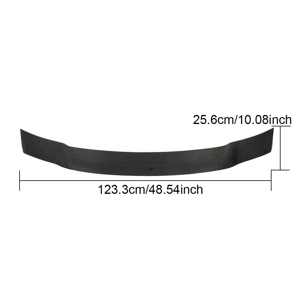 Carbon Fiber Rear Trunk Spoiler For Audi A5 Sportback S Line Hatchback 4-Door 2017