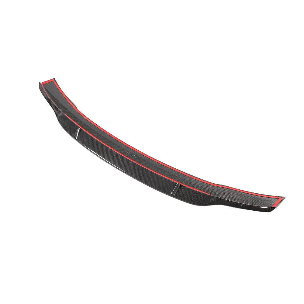 Carbon Fiber Rear Trunk Spoiler For Audi A5 Sportback S Line Hatchback 4-Door 2017