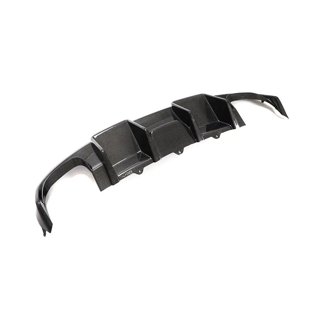 Carbon Fiber Rear Bumper Diffuser for Audi A4 S4 Base Sedan 4-Door 2008-2012