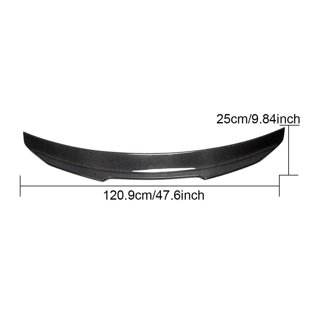 Carbon Fiber Rear Car Trunk Spoiler for Audi A4 B8.5 A4L Sedan 4-Door 2013-2016