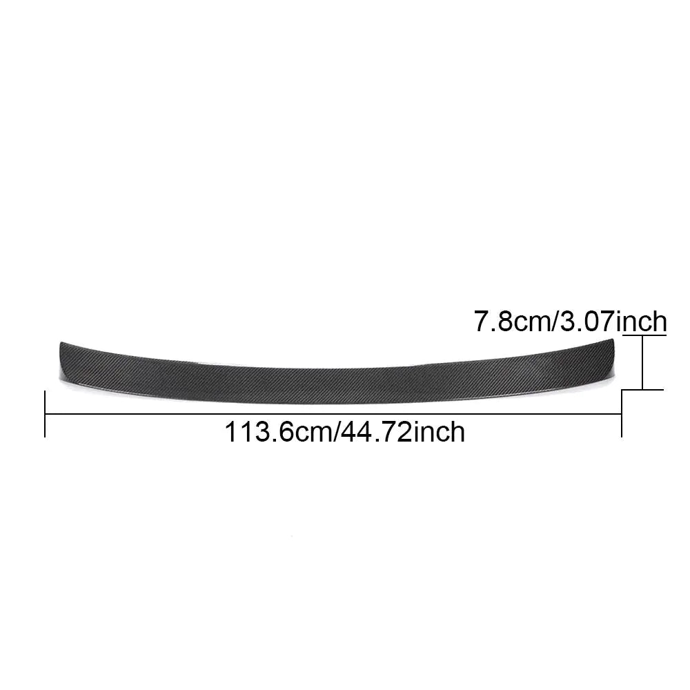 Carbon Fibre M6 Window Spoiler for BMW F06 F12 M6 640i 650i Gran Coupe 4Dr 12-17