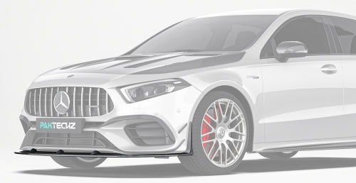 Paktechz Mercedes-Benz A45 W177 Carbon Fiber Body Kit - Front Lip