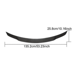Carbon Fiber Rear Trunk Spoiler for Mercedes Benz SLK SLC Class R172 2011-2019