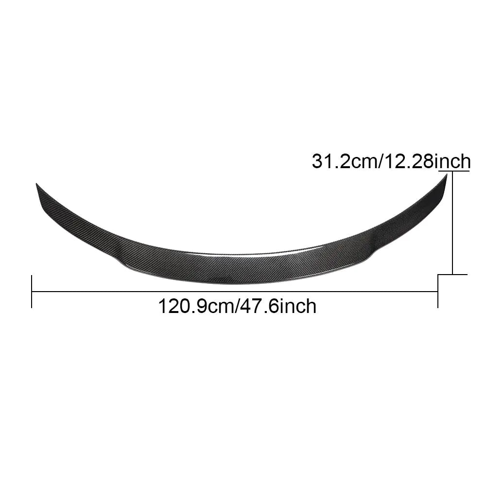 Carbon Fiber Rear Spoiler Wing for Mercedes Benz CLA Class C117 2013-2018