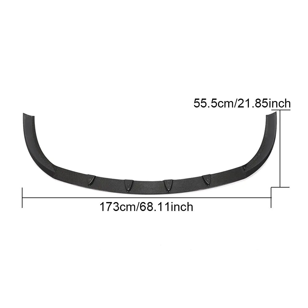 Carbon Fiber F06 F12 F13 Front Bumper Lip Splitter for BMW 6 Series 2D 4D 2010 - 2014 640i 650i