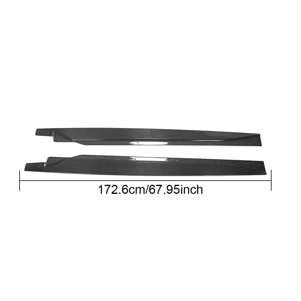 Carbon Fiber Side Skirts Extension for BMW I3 Hatchback 2014 - 2020