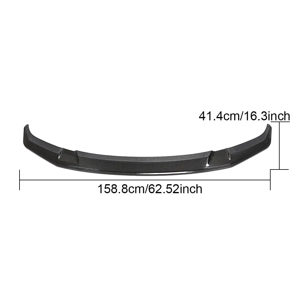 Carbon Fiber M2 front Splitter Lip Chin For BMW F87 M2 Competition 2018 - 2020