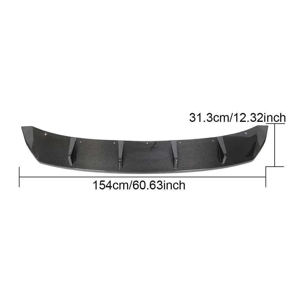 Carbon Fiber i3 Rear Bumper Lip for BMW i3 I01 Sport Hatchback 4-Door ELECTRIC 2014-2020