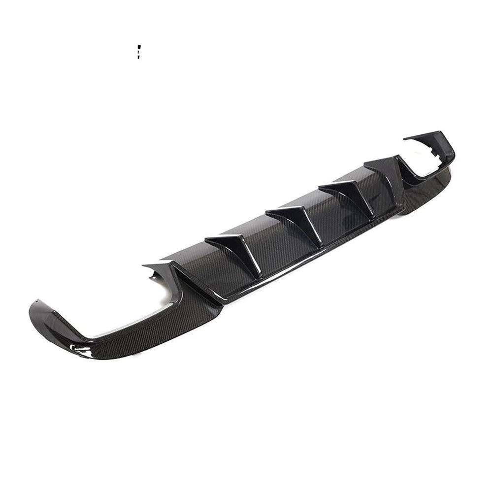 W212 E63 Rear Lip Diffuser Carbon Fiber for Mercedes Benz E300 E350 E400 E550 Sport E63 AMG S 13-15