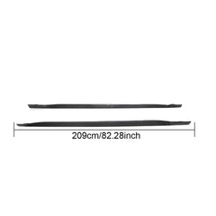 ML-LQ074 Carbon CC Side Skirts Winglet for VW Arteon Hatchback 4-Door 2019-2020
