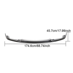 Carbon Fiber M2 Front Splitter Extension for BMW F87 M2 Coupe 2-Door 2016-2019