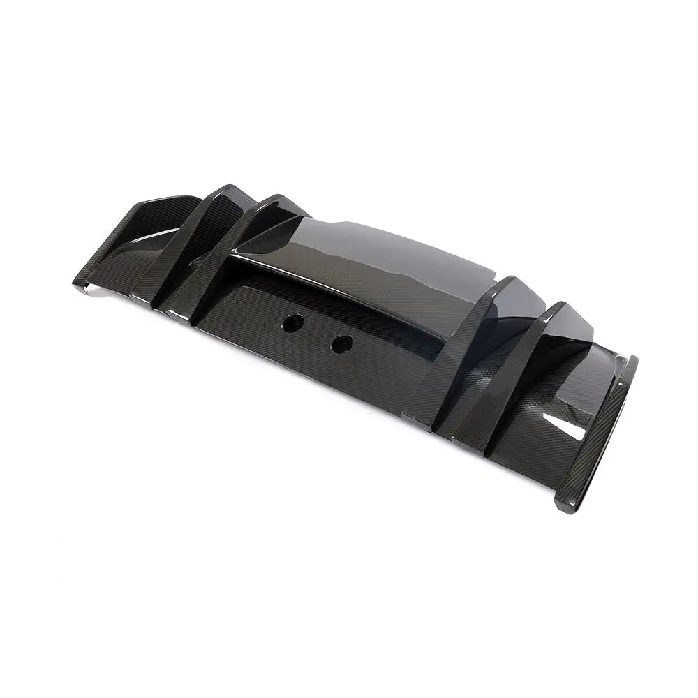 Dry Carbon Fiber R8 Car Rear Lip Diffuser for Audi R8 Gen 2 V10 Coupe 2016-2018