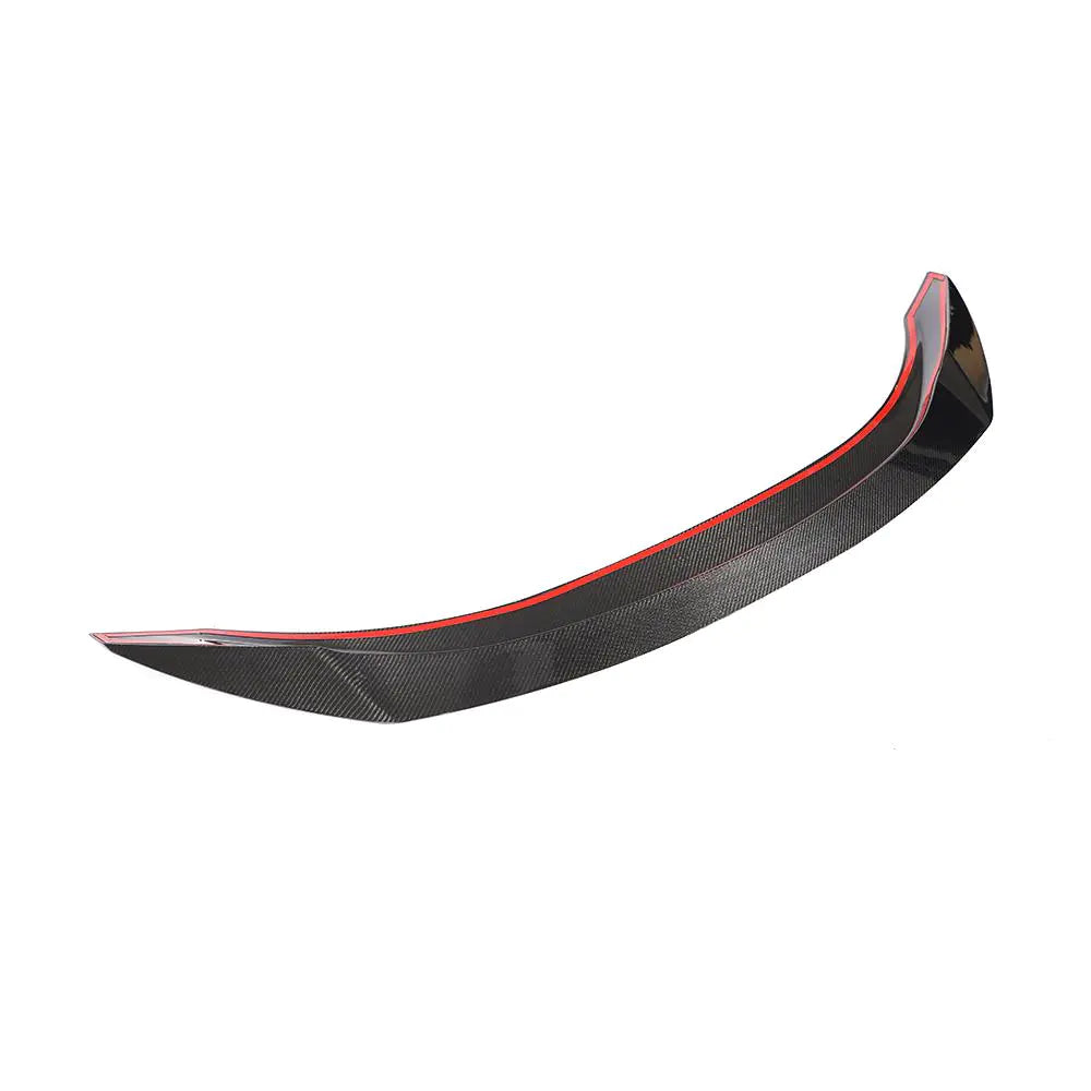Carbon Fiber C63 Trunklid Rear Spoiler for Mercedes W205 C200 C300 C350 C43 C63 AMG Sedan 2015-2021