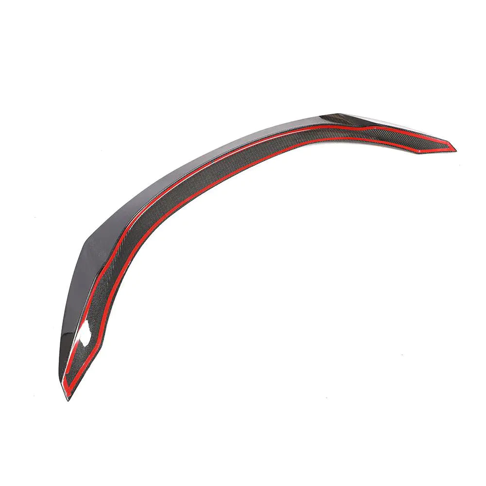 Carbon Fiber C63 Trunklid Rear Spoiler for Mercedes W205 C200 C300 C350 C43 C63 AMG Sedan 2015-2021