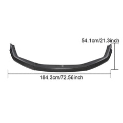 Dry Carbon Fiber F90 M5 LCI Front Splitter Lips for BMW M5 LCI Competition Sedan 4-Door 2021