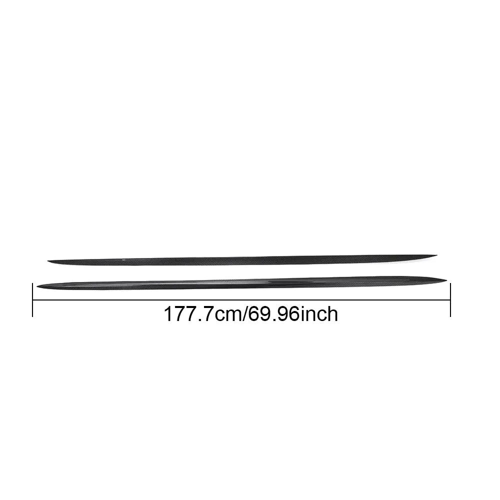 Carbon Fiber W218 CLS63 Side Skirts for Mercedes Benz CLS Class CLS63 AMG S 4-Door 2014-2018