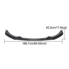Carbon Fiber F20 Front Spoiler Lip for BMW F20 120i M Sport Hatchback 2016-2018