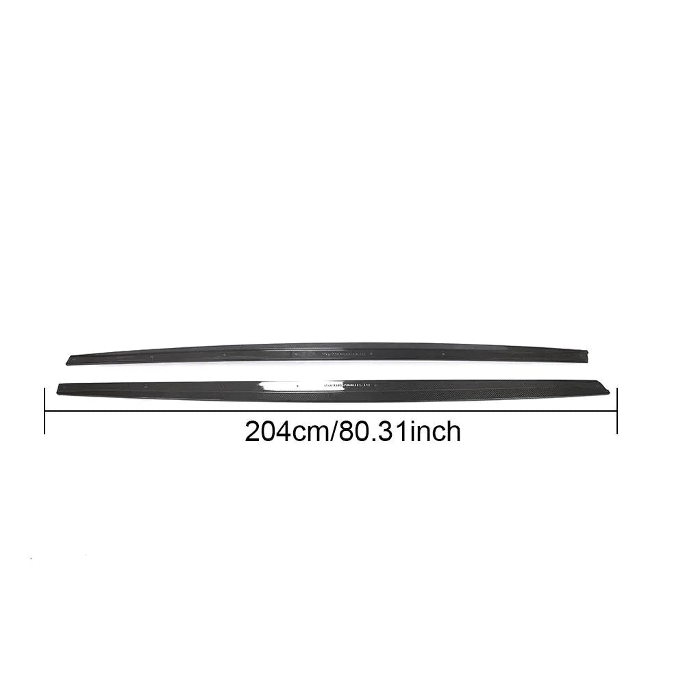 Carbon Fiber F80 M3 Side Skirts Splitter for BMW 3 Series F80 M3 Base Sedan 4-Door 2014-2019