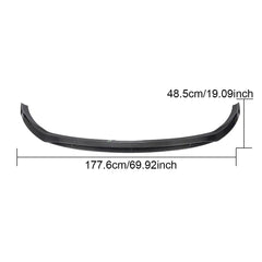 W205 C205 A205 Front Bumper Lip for Mercedes Benz C-Class W205 C205 A205 C200 C300 2D 4D 2019-2020