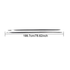 Carbon Fiber X290 Side Skirts Molding Trim for Mercedes Benz AMG GT 53 GT 43 4-Door Coupe 2019-2021