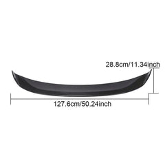 For Porsche 718 Boxster Convertible 16-21 Dry Carbon Fiber Rear Trunk Spoiler Boot Wing Lip