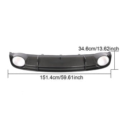 Dry Carbon Fiber RS7 Car Rear Diffuser for Audi RS7 C7 4G Hatchback 4-Door 2014-2016