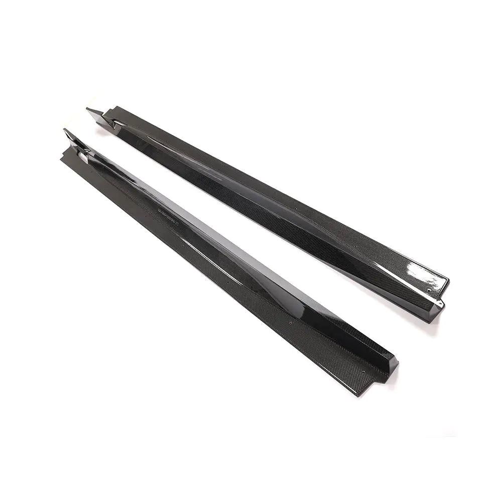 Carbon X7 G07 Side Skirts Extension for BMW X7 M50i Sport Utility 4-Door 2020 2021