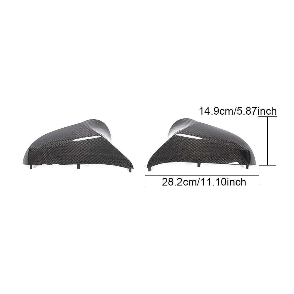 Dry Carbon Fiber F80 F82 F83 F87 Side Mirror Cover Caps for BMW 2 3 4 Series M3 M4 M2C 2018-2020