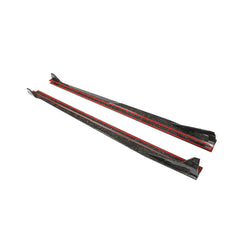 Forged Carbon LP640 Side Skirts Winglet for Lambo Huracan LP640-4 Performante Coupe 2-Door 2017-2019