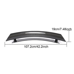 Carbon Fiber Rear Trunk Boot Wing Spoiler For Porsche 718 Cayman Coupe 2005 - 2012