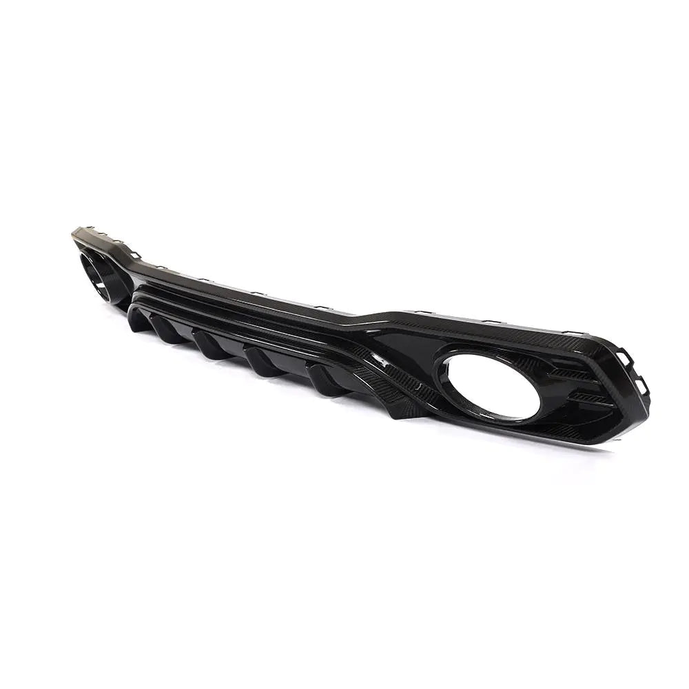 Prepred Dry Carbon Fiber Rear Diffuser for Audi A7 S-line S7 C8 Sportback Hatchback 2019-2021