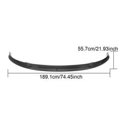 Carbon Fiber Front Lip for Tesla Model Y Mayor Sport Utility 4-Door Electric 2020 2021