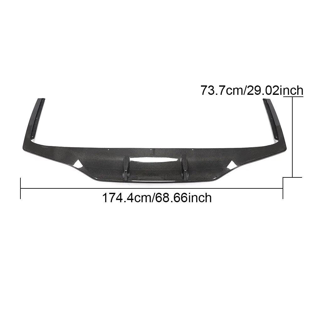 Carbon Fiber Facelift New 7 Series G11 Rear Diffuser Lips for BMW G12 740i 750i M Sport Sedan 2019-2020