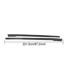 Pre-preg Carbon Fiber Side Skirts For Maserati Ghibli Sedan 4-Door 2014-2021
