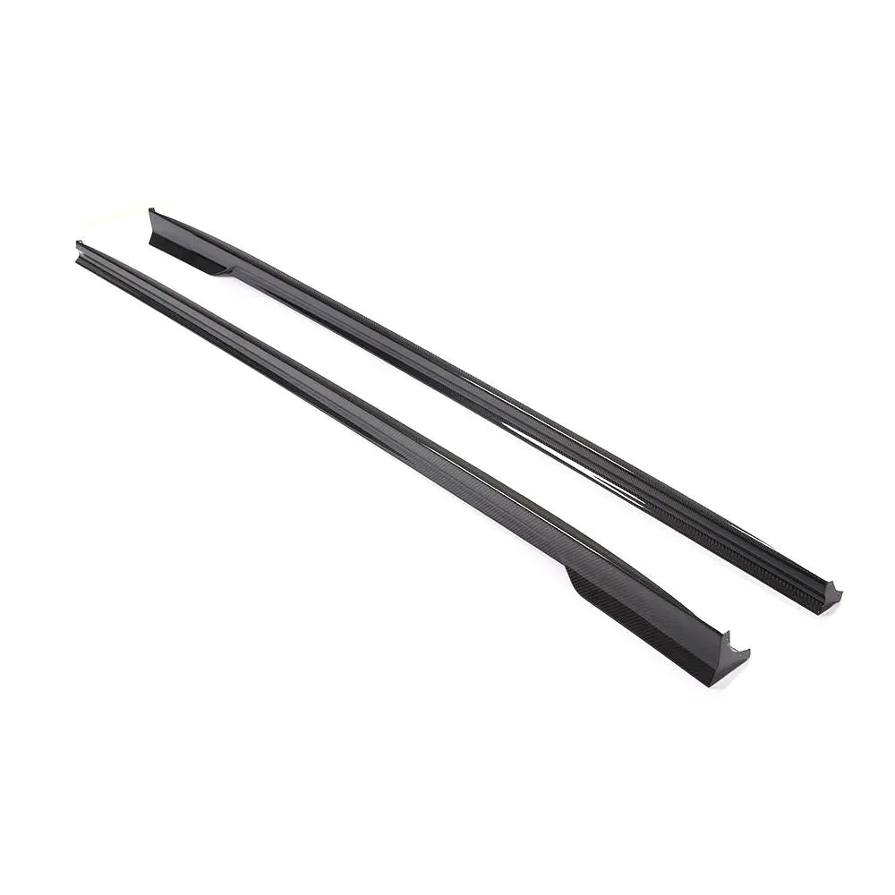 Pre-preg Carbon Fiber Side Skirts For Maserati Ghibli Sedan 4-Door 2014-2021