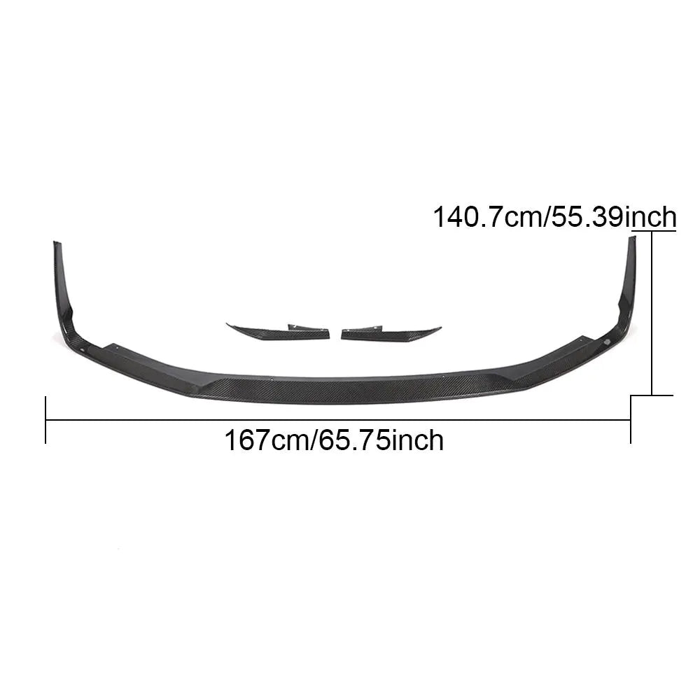 Carbon Fiber BRZ Front Splitter for Subaru BRZ Sport-tech RS Coupe 2-Door 2017-2020