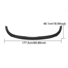 Carbon Fiber W206 Front Lip for Mercedes Benz C Class W206 C205 A205 C43 AMG 2019-2021