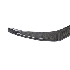 Carbon Fiber W205 C Class Front Center Lip for Mercedes Benz C205 S205 A205 C43 AMG 2D 4D 2020-2021