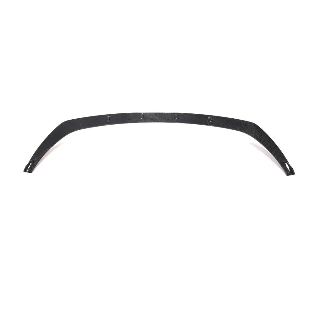 Carbon Fiber W205 C Class Front Center Lip for Mercedes Benz C205 S205 A205 C43 AMG 2D 4D 2020-2021