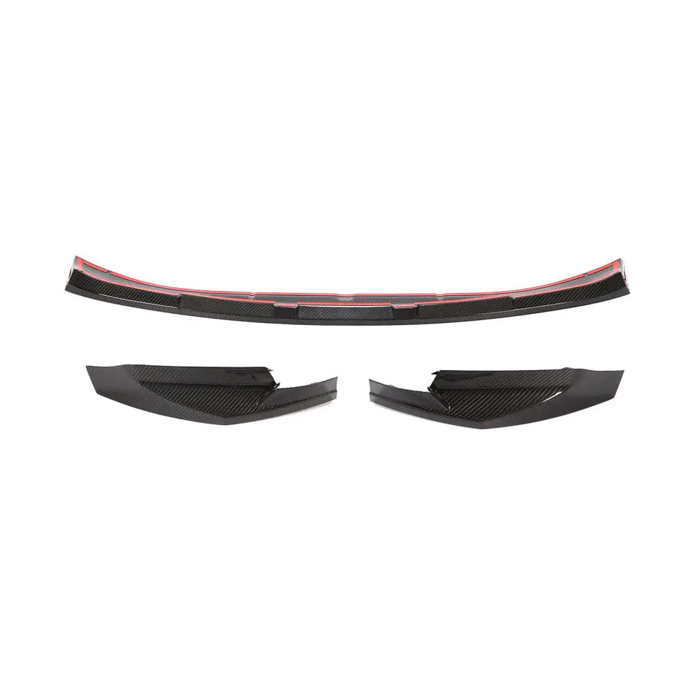 Dry Carbon Fiber G80 M3 G82 M4 Front Bumper Lip for BMW 3 4 Series 2D 4D 2021-2022