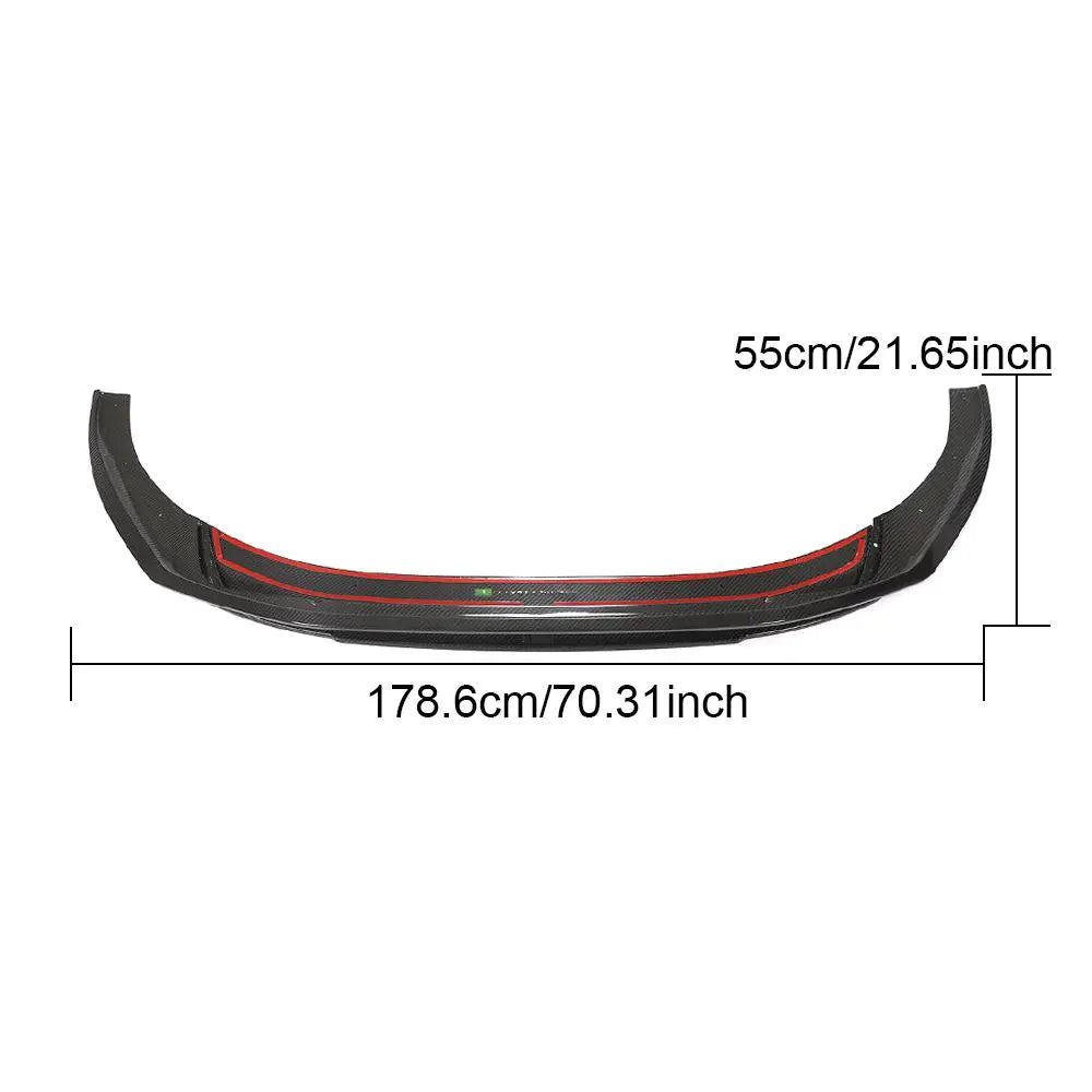 Carbon Fiber Front Lip for Audi A5 S-LINE S5 2-Door 4-Door 2020-2021