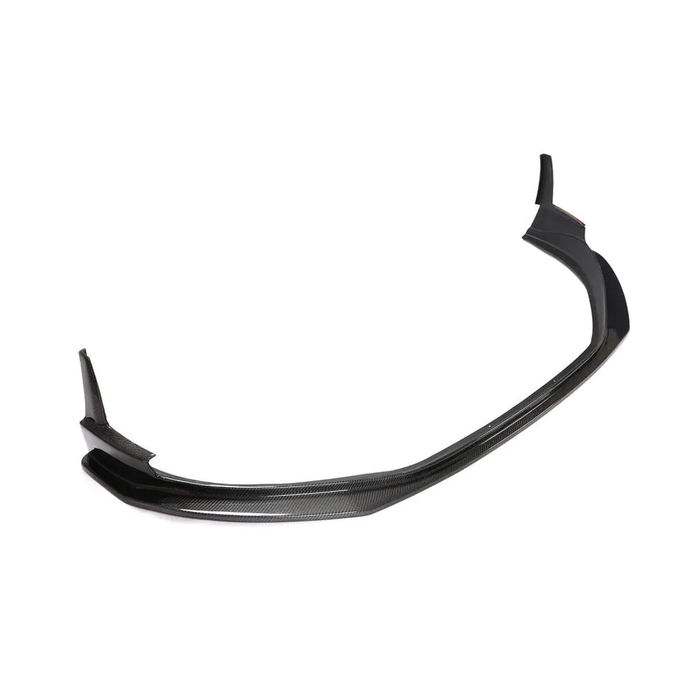 For Porsche 718 Boxster Cayman 16-19 Carbon Fiber Front Bumper Lip Spoiler