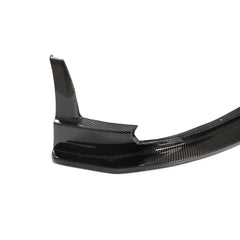 For Porsche 718 Boxster Cayman 16-19 Carbon Fiber Front Bumper Lip Spoiler