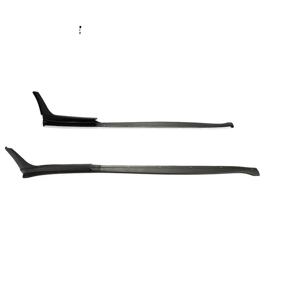 For Porsche 718 Boxster Cayman 16-19 Carbon Fiber Side Skirts