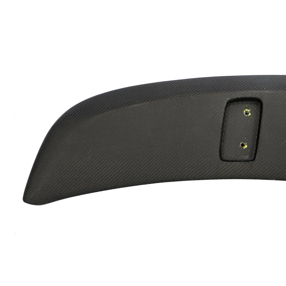JC-HLY403 For Porsche 718 Boxster Convertible 16-21 Matte Carbon Fiber Rear Racing Spoiler Boot Wing Lip