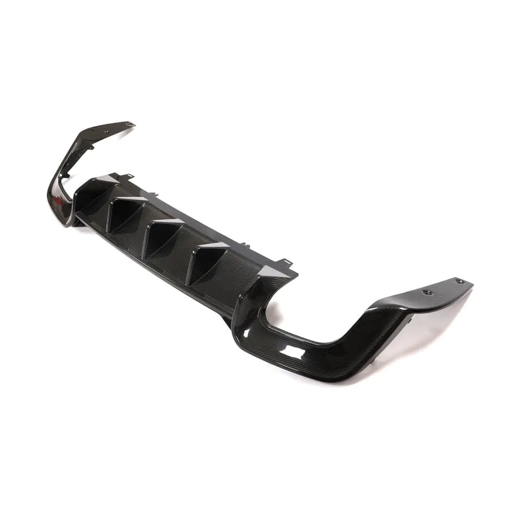 For Audi S5 A5 Sline 2-Door 4-Door 20-21 Dry Carbon Fiber Rear Bumper Diffuser Lip