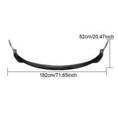 For Tesla Model 3 Sedan 16-20 Carbon Fiber Front Bumper Lip Chin Spoiler